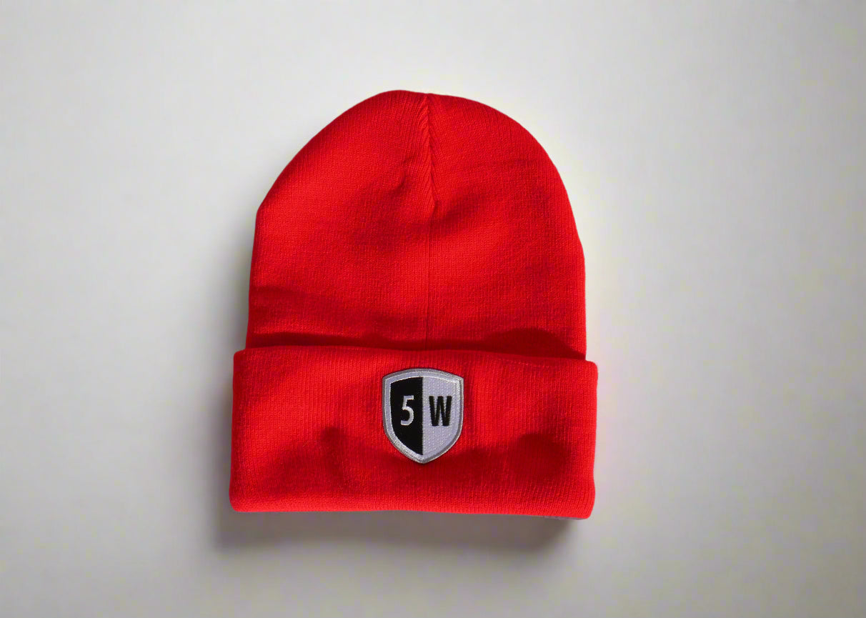 5W Beanie | Red